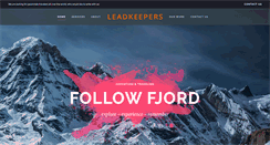 Desktop Screenshot of leadkeepers.com